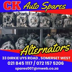 Alternators for sale for most vehicles make and models.  