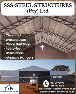 Steel Structures! Churches, Warehouses, Schools etc!