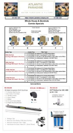 JOJO TANK,ROTA, JOJO ,ROTA TANK COMBO SPECIAL, Filtration Combo