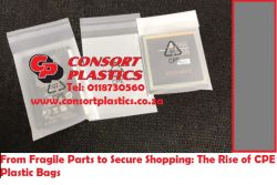 The rise of CPE plastic bags wasn’t limited to electronics